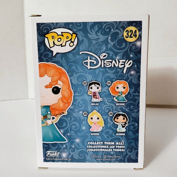 Pop! Disney Princess - Merida with Bow #324 - Picture 3 of 6
